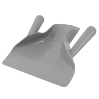 French Fry Bagger Scoop Plastic Dual Hand
