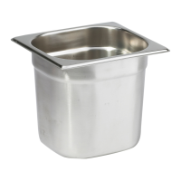 Gastronorm Pan Stainless Steel 1/6 150mm Deep