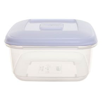 Whitefurze 1 Litre Square Food Box With White Lid