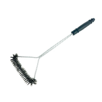 Black Grill Brush Wire Cleaner Y Shape 46cm