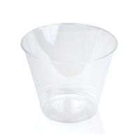 Sabert Disposable Clear Dessert Cup 23cl (Pack25)