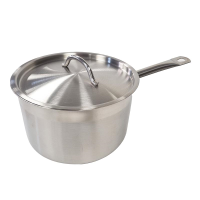 Professional Stainless Steel Sauce Pan & Lid 20cm, 3.5 Litres