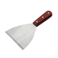 Wooden Handle Pan Scraper 12cm Blade