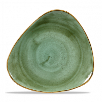 Churchil Stonecast Samphire Green Lotus Plate 10"