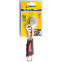 Marksman Adjustable Wrench - Rubber Handle 6" / 15cm