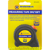 Marksman Tape Measure 3 metres
