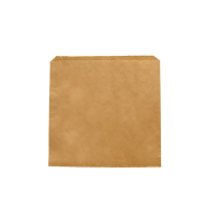 Vegware Recycled Kraft Flat Bag 8.5"x8.5" (Pack 1000)