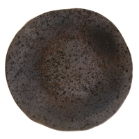 Rustico Black Ironstone Plate 21cm