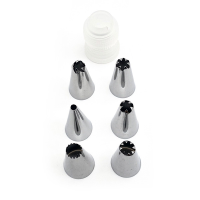 Piping Nozzle Set and Coupler (Pack 7)