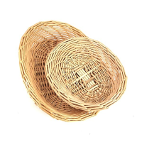 Oval Willow Basket Small 23 x 18 cm