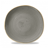 Churchil Stonecast Grey Organic Round Plate 26.40cm / 10.37?