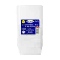 Satco 650ml Container & Lid (Pack 25) NEW Retail Pack