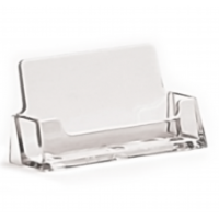 Clear Plastic Business Card Holder