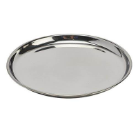 Stainless Steel Coupe Plate No8 18.5cm