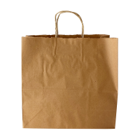 Pure Kraft Carrier Bags Ex-Large Twisted Handle (Pack 250)