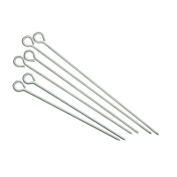 Kitchen Craft Pack of Six Assorted Sized Skewers 15 / 18 / 20cm