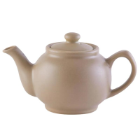 Price Kensington Matt Taupe 2 Cup Tea Pot
