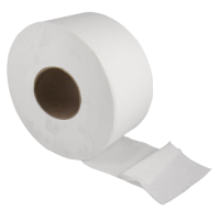 Mini Jumbo Toilet Roll 2ply White 3" Core (Pack 12)