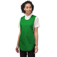 Woman's Tabard with 2 Pockets Pine Green Large