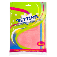 Bettina Cellulose Sponge Cloths (Pack 4)