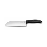 Victorinox SwissClassic Santoku Knife in Black 17cm