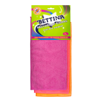 Bettina Anti Bac Treated Microfibre Cloths (Pack 3)