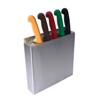 Knife Rack Wall Mounted Stainless Steel 12x12x2.5"
