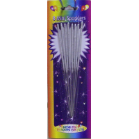 Ice Mini Sparklers Silver (Pack 8)
