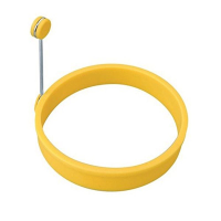 Lacor Silicone Round Egg Ring Yellow 10 x 2 cm