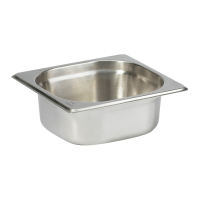 Gastronorm Pan Stainless Steel 1/6 65mm Deep