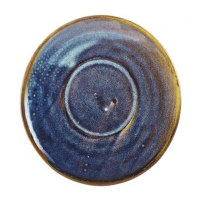 Genware Terra Porcelain Aqua Blue Saucer 11.5cm