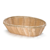 Tablecraft Handwoven Natural Oval Basket 23 x 15 x 6cm