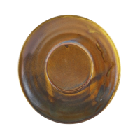 Genware Terra Porcelain Rustic Copper Saucer 14.5cm