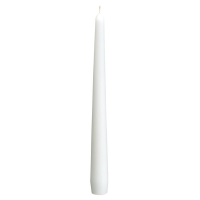 Bolsius Tapered Candles White 23 x 240mm (Pack 100)