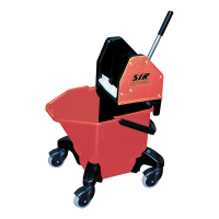 SYR Heavy Duty Mop Bucket in Red
