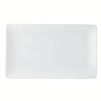 Pure White Rectangular Plate 11 x 6.25" (28 x 16cm)