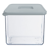 Beaufort San Rectangular Upright Container with Grey Lid 3500ml