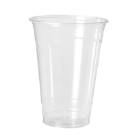 Gourmet Clear Plastic Smoothie Cups 16oz / 400ml MG-16 (Pack 50)