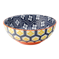 Cadiz Blue & Orange Bowl 6.3"