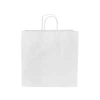 White Carrier Bags Medium Twisted Handle (Pack 250)