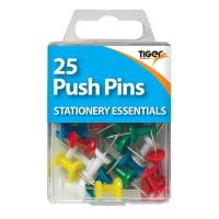 Tiger Push Pins (Pack 25)