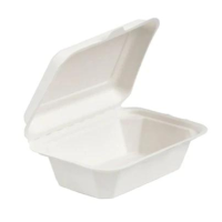 Compostable 7x5" Regular Bagasse Clamshell