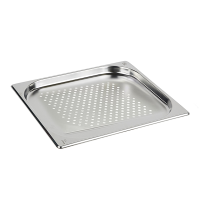 Gastronorm Pan Stainless Steel 2/3 20mm Deep Perforated