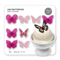 Lacy Butterflies (Pack 4)