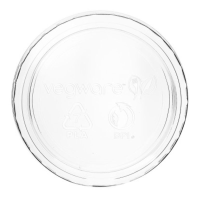 Vegware PLA Plastic Clear Lid fits Portion Pot 2-4oz (Pack 100)