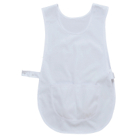 White Tabard with Pocket in Large / XL