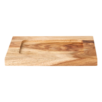 Cast Iron Rectangular Wood Board 8.25 x 6.25" (21 x 16cm)