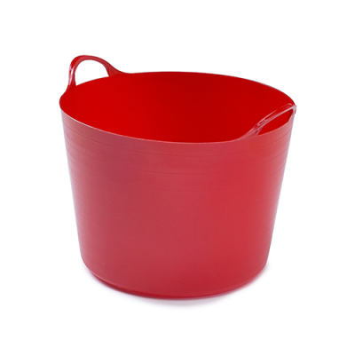 Large Flexi Tub Graduated 39Ltr Red