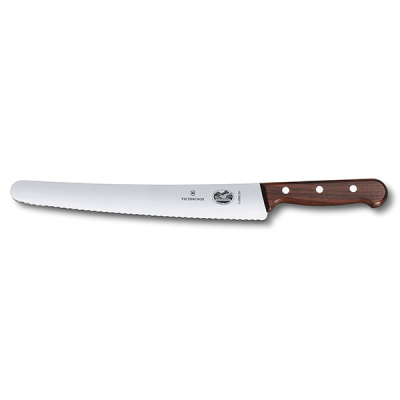 Victorinox Rosewood Handle Pastry Knife with Serrated Edge 26cm