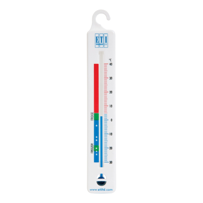 ETI Vertical SpiritFilled Fridge Thermometer